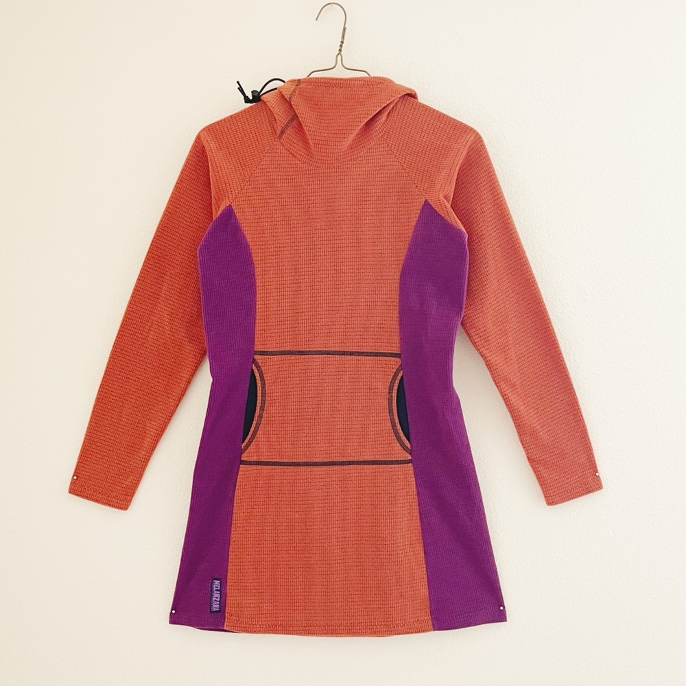 NEVER WORN Melanzana Cowlneck Hoodie Dress